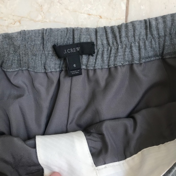 J. Crew wool and polyester lined cropped pant - Picture 4 of 6